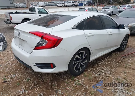 2016 Honda Civic Ex z USA, uszkodzony, nr VIN 2HGFC2F73GH531931